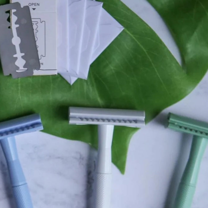 Embrace Sustainability and Elegance with Wild & Stone's Reusable Safety Razor!