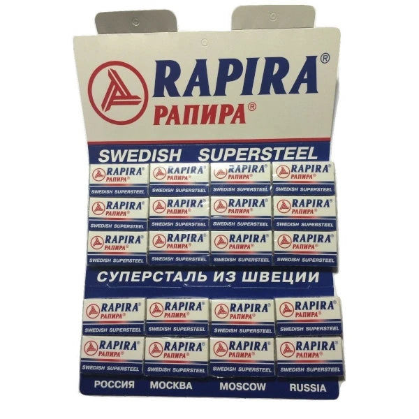 Rapira Swedish Supersteel Double Edge Razor Blades