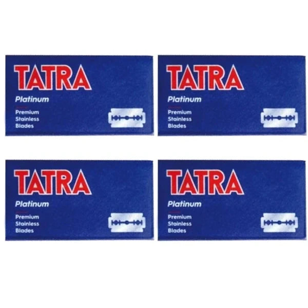 Tatra Platinum Premium Stainless Double Edge Razor Blades