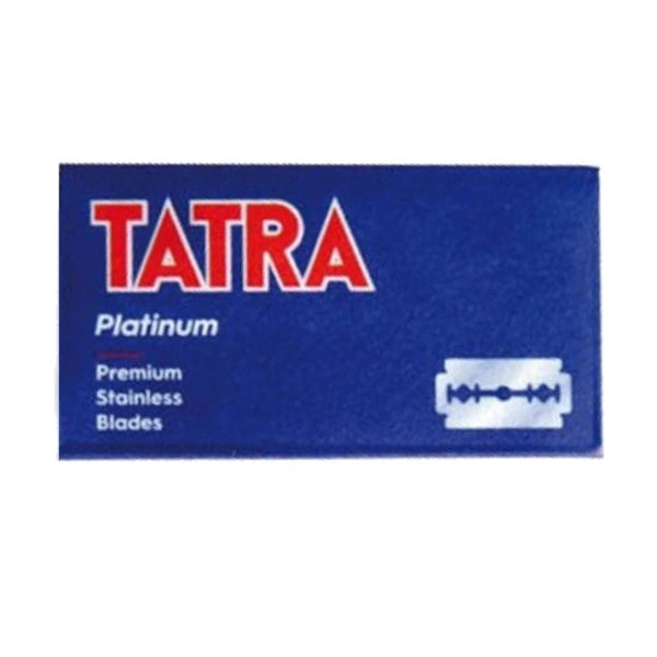Tatra Platinum Premium Stainless Double Edge Razor Blades