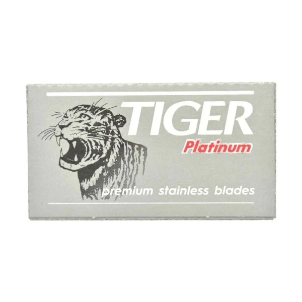 Tiger Platinum Premium Stainless Double Edge Razor Blades