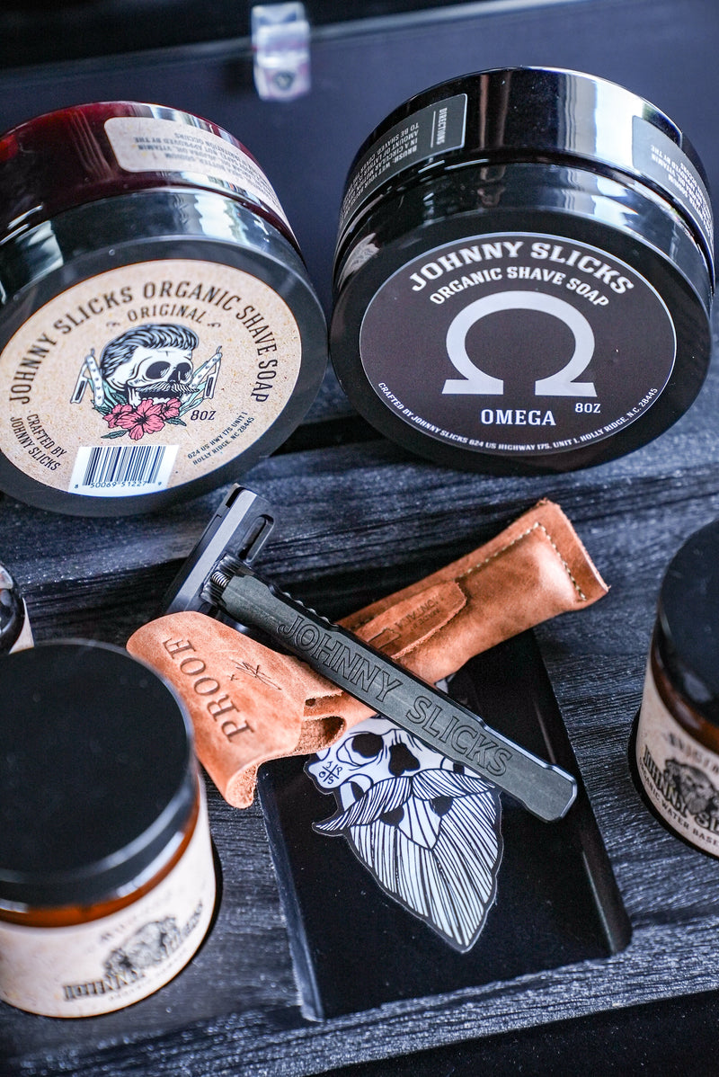 Johnny Slicks Omega Shave Soap