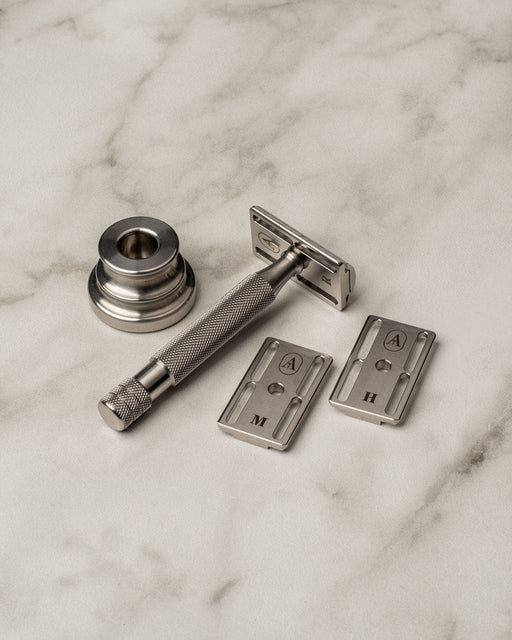 Above the Tie Fulfillment Safety Razors Stainless Steel / Classic / Atlas 90mm Above The Tie Windsor Collection Double Edge Razor