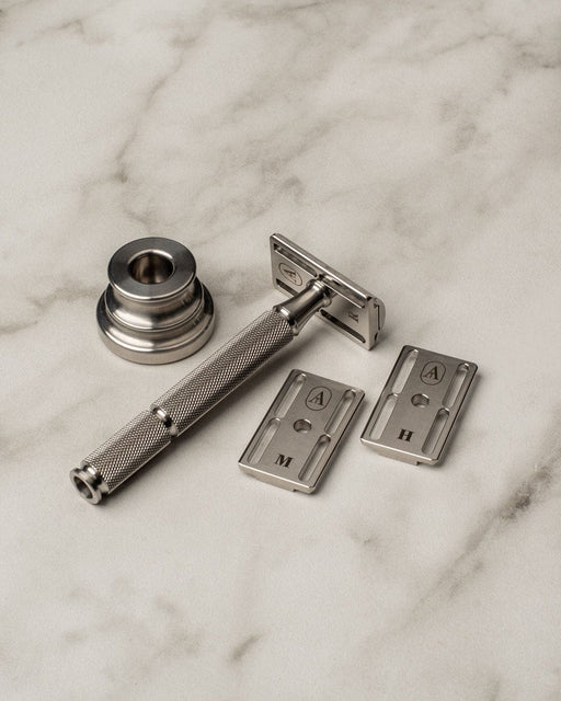 Above the Tie Fulfillment Safety Razors Stainless Steel / Classic / Colussus 102mm Above The Tie Windsor Collection Double Edge Razor