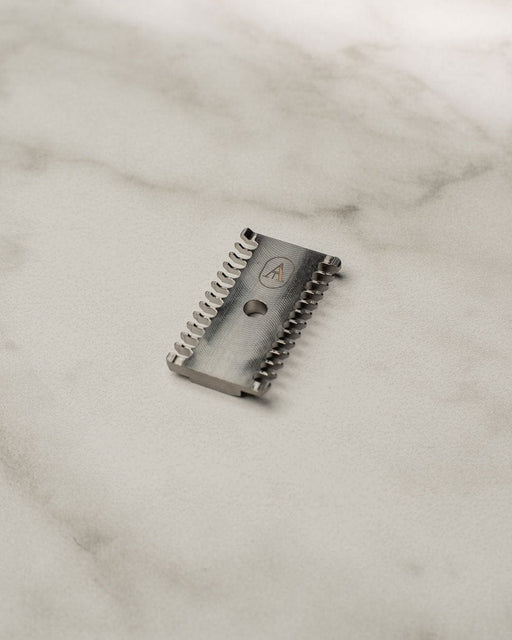 Above the Tie Fulfillment Safety Razors Stainless Steel / Classic / Open Comb Above The Tie S1 Slant Double Edge Razor Base Plate