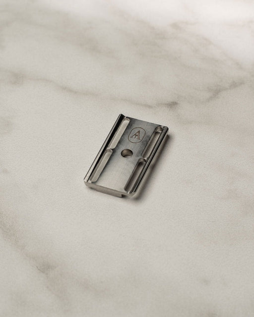 Above the Tie Fulfillment Safety Razors Stainless Steel / Classic / Safety Bar Above The Tie S1 Slant Double Edge Razor Base Plate