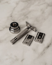Above the Tie Fulfillment Safety Razors Stainless Steel / Mirror Polish / Atlas 90mm Above The Tie Windsor Collection Double Edge Razor