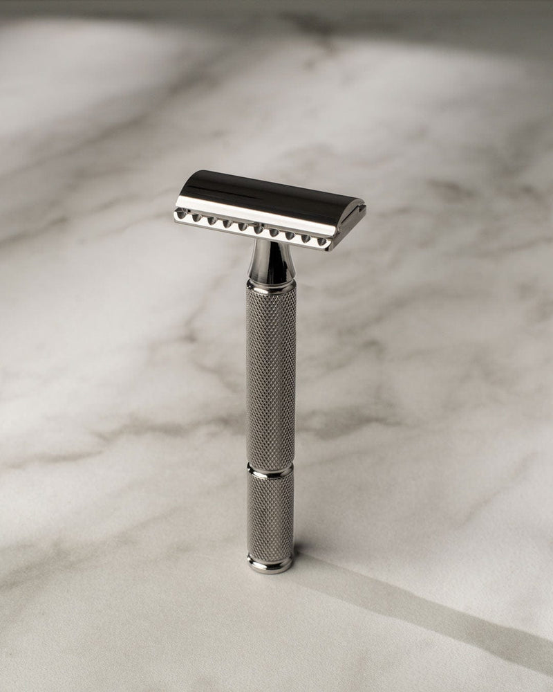 Above the Tie Fulfillment Safety Razors Stainless Steel/Mirror Polish / Colossus 102mm / M (Mild) Above The Tie Windsor Double Edge Razor