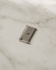 Above the Tie Fulfillment Safety Razors Stainless Steel / Mirror Polish / Open Comb Above The Tie S1 Slant Double Edge Razor Base Plate