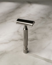 Above the Tie FulFillment Safety Razors Titanium / Classic / Open Comb Above The Tie S1 Slant Double Edge Razor