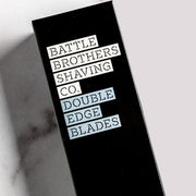 Battle Brothers Shaving Co. Razor Blades 100 Count Battle Brothers Shaving Co. Double Edge Razor Blades