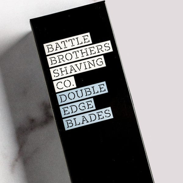 Battle Brothers Shaving Co. Razor Blades 100 Count Battle Brothers Shaving Co. Double Edge Razor Blades