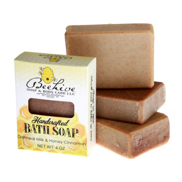Beehive Soap & Body Care Bar Soap Beehive Oatmeal Milk & Honey Cinnamon Bar Soap