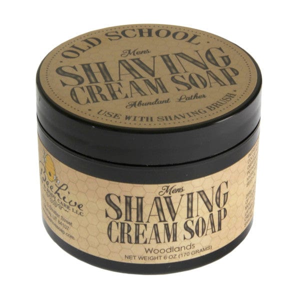 Beehive Soap & Body Care Shaving Soap Beehive Shaving Cream Soap - Woodlands