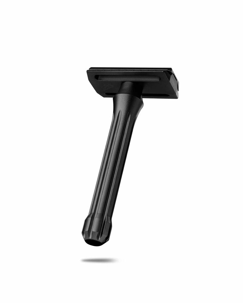 Blackland Razors Fulfillment Safety Razors Black / Standard / Safety Bar Blackland Blackbird Titanium Double Edge Safety Razor