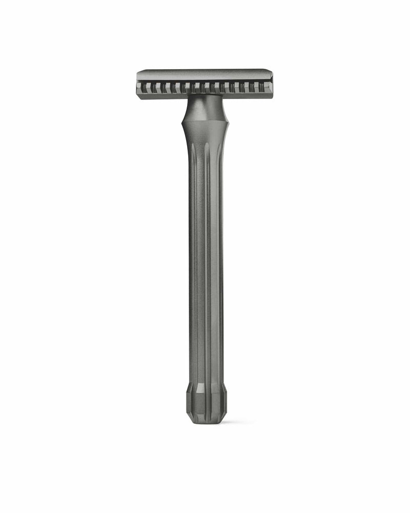 Blackland Razors Safety Razors Satin / Long / Open Comb Blackland Blackbird Titanium Double Edge Safety Razor