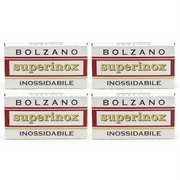 Bolzano Razor Blades 20 Count Bolzano Superinox Inossidabile Double Edge Razor Blades