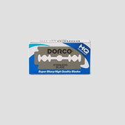 Dorco Razor Blades 10 Count Dorco ST300 Platinum Double Edge Razor Blades