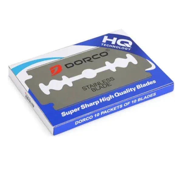 Dorco Razor Blades 100 Count Dorco ST300 Platinum Double Edge Razor Blades