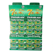 Durablade Razor Blades 100 Count 7AM Platinum HI Stainless Double Edge Razor Blades