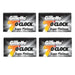 Gillette Razor Blades 20 Count Gillette 7 O'Clock Super Platinum Double Edge Razor Blades (Black)