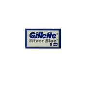 Gillette Razor Blades 5 Count Gillette Silver Blue Double Edge Razor Blades