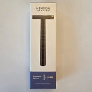 Henson Shaving Safety Razors Henson Shaving AL13 Double Edge Razor & 25 Blades (Jet Black)