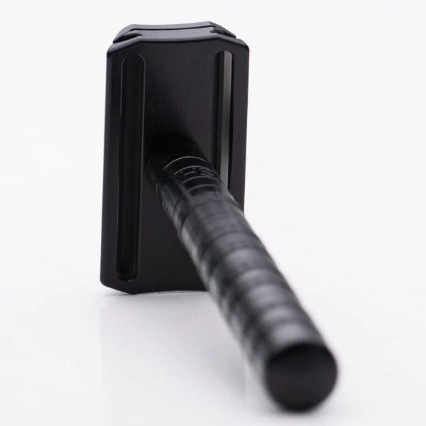 Henson Shaving AL13 Double Edge Razor & 25 Blades (Jet Black