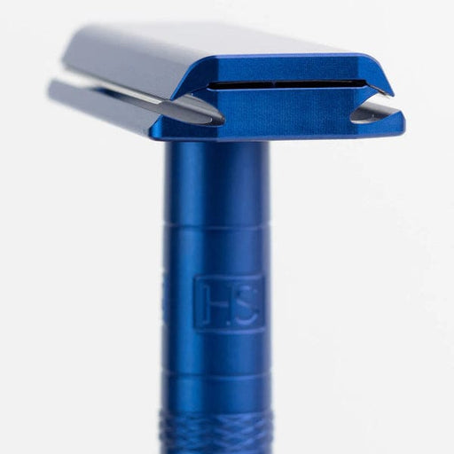 Henson Shaving Safety Razors Henson Shaving AL13 Double Edge Razor Steel Blue
