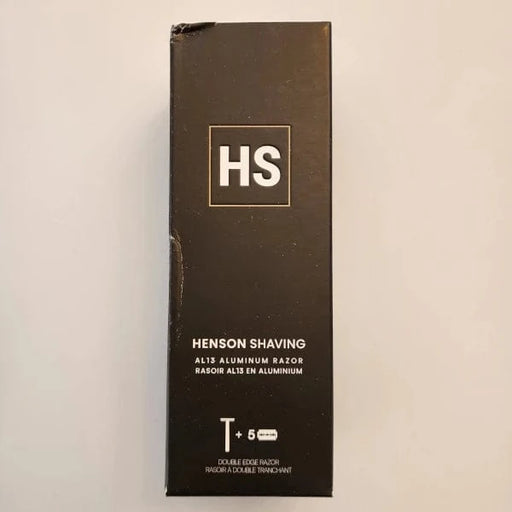 Henson Shaving Safety Razors Henson Shaving AL13-M Double Edge Razor (Aircraft Aluminum) (Damaged Box)