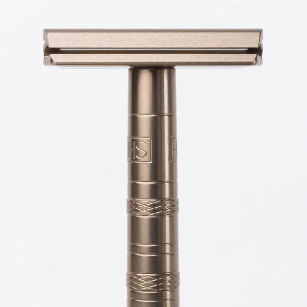 Henson Shaving AL13-M Double Edge Razor (Tan) — Castle Rock Shaving