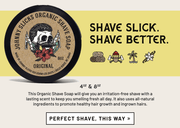 Johnny Slicks Fulfillment Shave Soap Johnny Slicks Organic Shave Soap