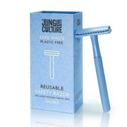 Jungle Culture Safety Razors Blue (Azure) Jungle Culture Plastic-free Safety Razor (Blue)