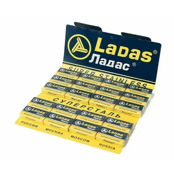 Ladas Razor Blades 100 Count Ladas Super Platinum Double Edge Razor Blades