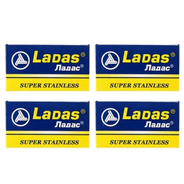 Ladas Razor Blades 20 Count Ladas Super Platinum Double Edge Razor Blades