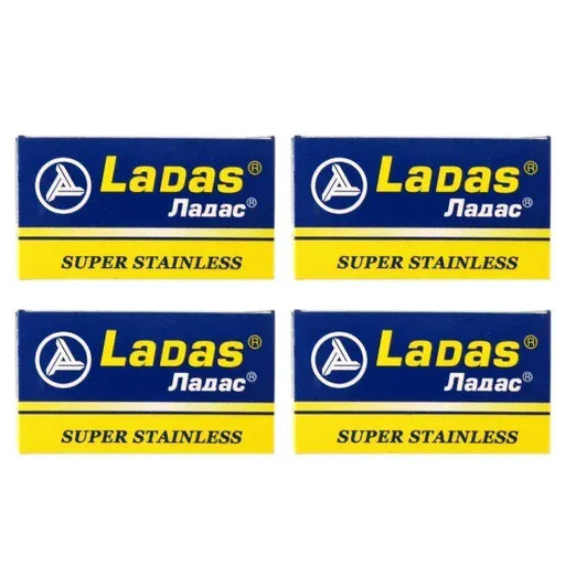 Ladas Razor Blades 20 Count Ladas Super Platinum Double Edge Razor Blades