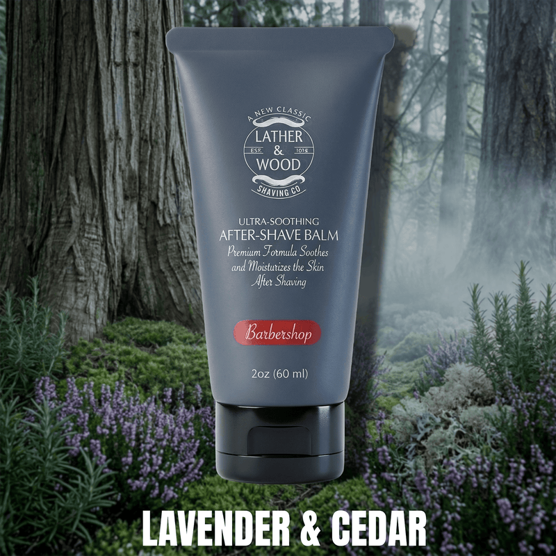 Lather & Wood Shaving Co Fulfillment Aftershave Balm Lather & Wood Shaving Co After-Shave Balm - Barbershop