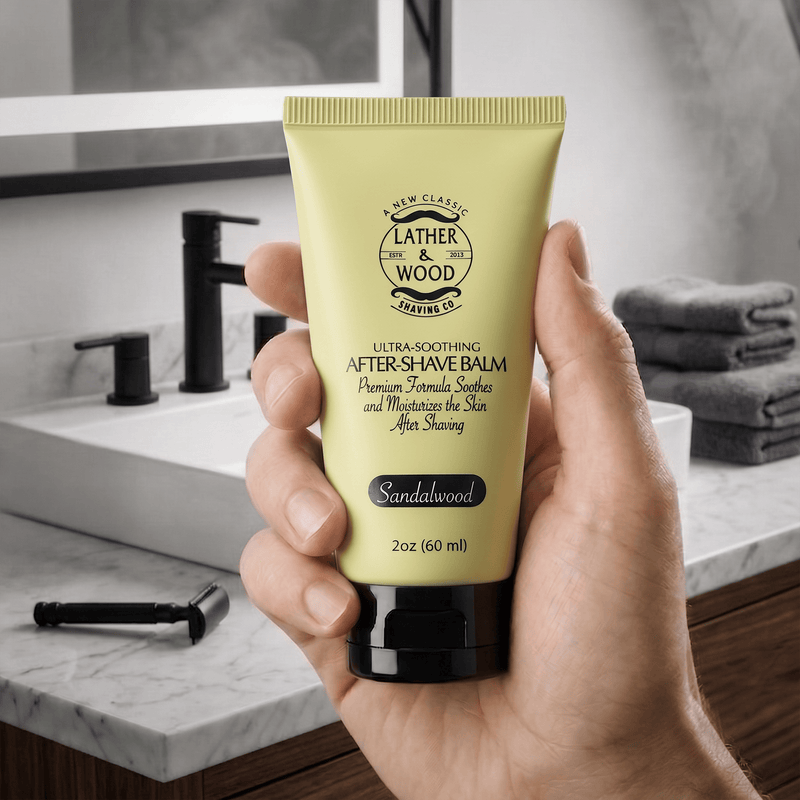 Lather & Wood Shaving Co Fulfillment Aftershave Balm Lather & Wood Shaving Co After-Shave Balm - Sandalwood
