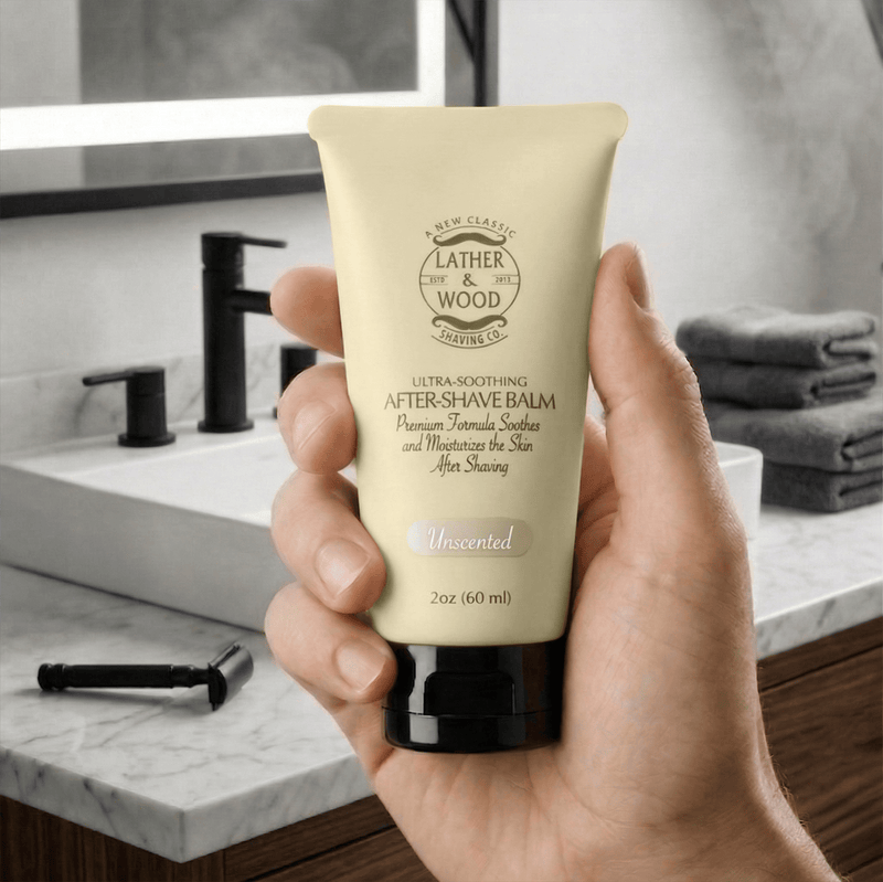 Lather & Wood Shaving Co Fulfillment Aftershave Balm Lather & Wood Shaving Co After-Shave Balm - Unscented