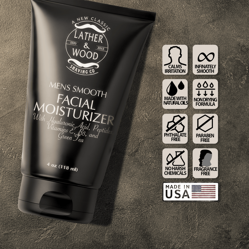 Lather & Wood Shaving Co Fulfillment Face Moisturizer Lather & Wood Shaving Co Face Moisturizer for Men