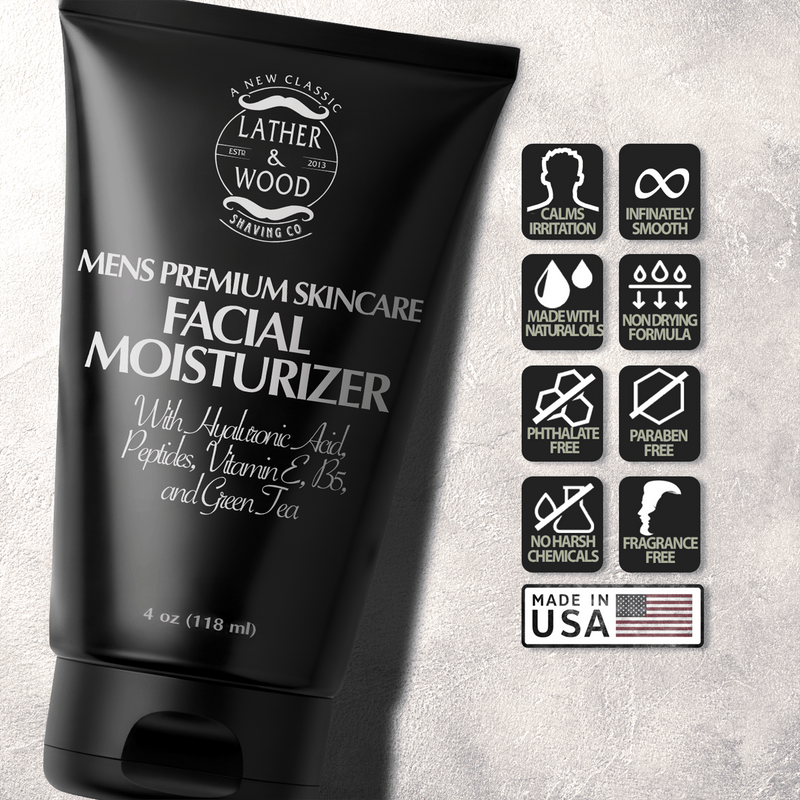Lather & Wood Shaving Co Fulfillment Face Moisturizer Lather & Wood Shaving Co Face Moisturizer for Men