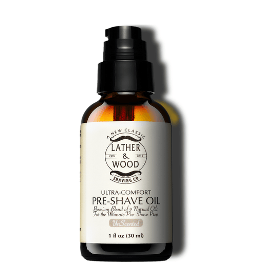 Lather & Wood Shaving Co Men Grooming, Health 1 oz Pre-Shave Oil - Unscented