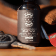 Lather & Wood Shaving Co Men Grooming, Health Ultra-Moisturizing Beard Oil