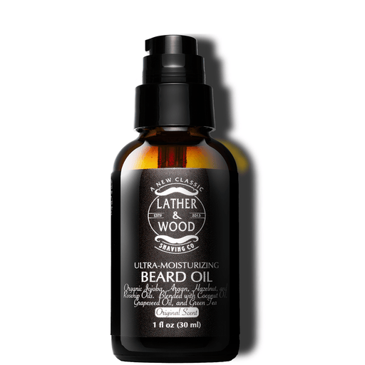 Lather & Wood Shaving Co Men Grooming, Health Ultra-Moisturizing Beard Oil