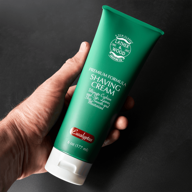Lather & Wood Shaving Co Shaving Cream Premium Shaving Cream - Eucalyptus