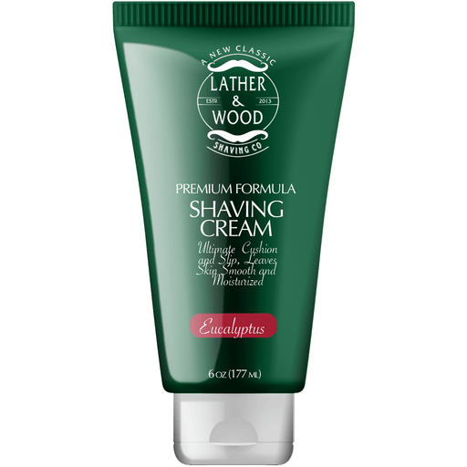 Lather & Wood Shaving Co Shaving Cream Premium Shaving Cream - Eucalyptus