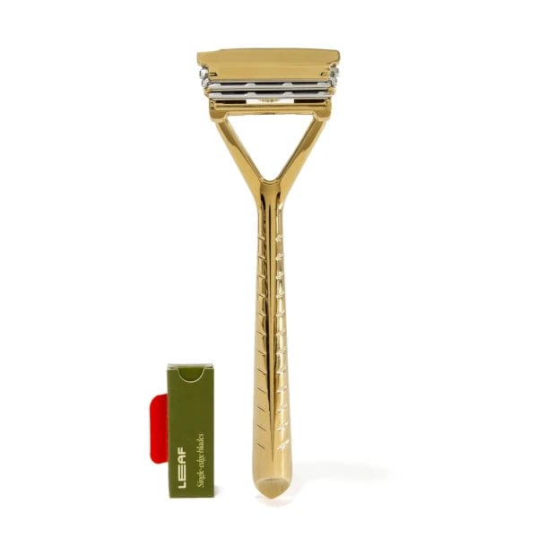 Leaf Shave Safety Razors Leaf Shave the Leaf Razor (Gold)