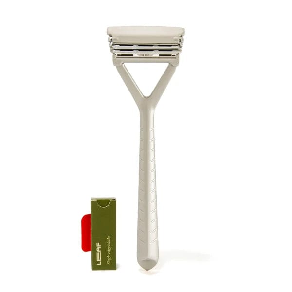 Leaf Shave Safety Razors Leaf Shave the Leaf Razor (Silver)