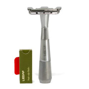 Leaf Shave Safety Razors Leaf Shave the Twig Razor Single-Edge Razor (Chrome)