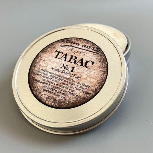 Long Rifle Soap Co. Shaving Soap Tabac No. 01 Shaving Puck